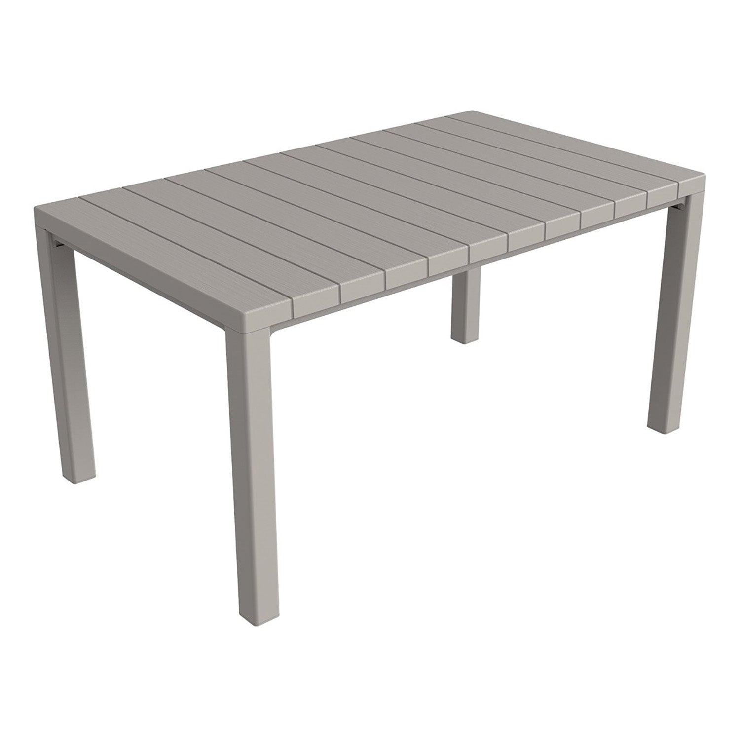 TOOMAX - Tavolo da giardino Davide Grigio Tortora - h74x147x88 cm